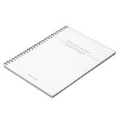 Chemistry Lab Notes – Custom Name Notizblock (Linke Seite)