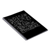 Chemistry Laboratory Equipment Science Notizblock (Rechte Seite)