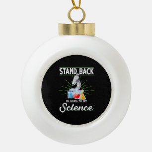 Chemistry Laboratory Physics Science Biology Keramik Kugel-Ornament
