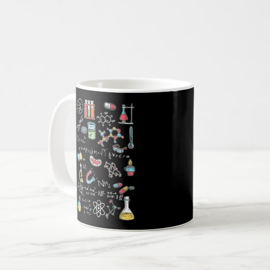 Chemistry Mathematician Physicist Chemist Kaffeetasse (Vorderseite Links)