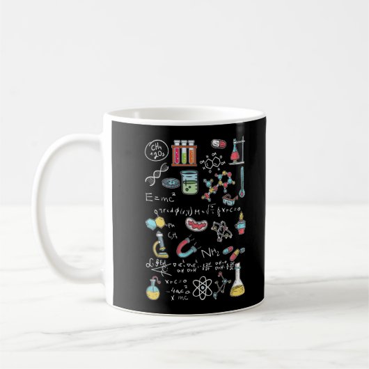 Chemistry Mathematician Physicist Chemist Kaffeetasse (Links)