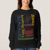 Chemistry Nerd I Work Periodically Retired Science Sweatshirt (Vorderseite)