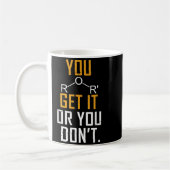 Chemistry Pun - Ether Get It Or You Don't - Funny Kaffeetasse (Links)