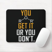 Chemistry Pun - Ether Get It Or You Don't - Funny  Mousepad (Mit Mouse)