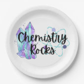 Chemistry Rocks Party Plates Pappteller (Vorderseite)