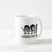 Chemistry Rocks Science Rock Band Kaffeetasse (VorderseiteRechts)