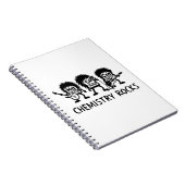 Chemistry Rocks Science Rock Band Notizblock (Rechte Seite)