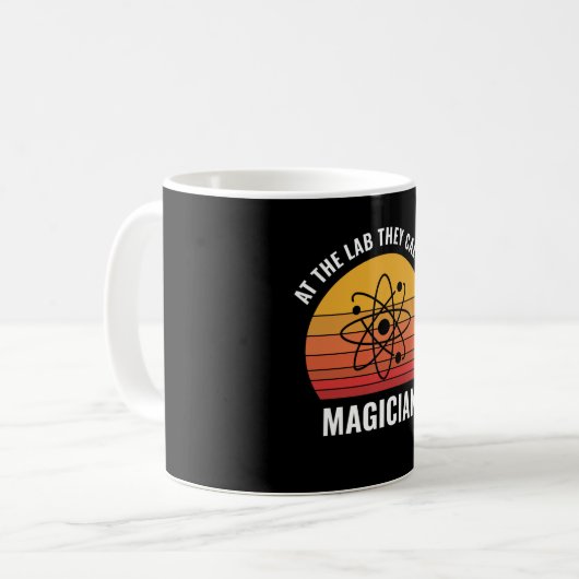 Chemistry Science Chemist Funny Lab Assistant Kaffeetasse (Vorderseite Links)