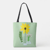 Chemistry Sunflower Tasche (Rückseite)