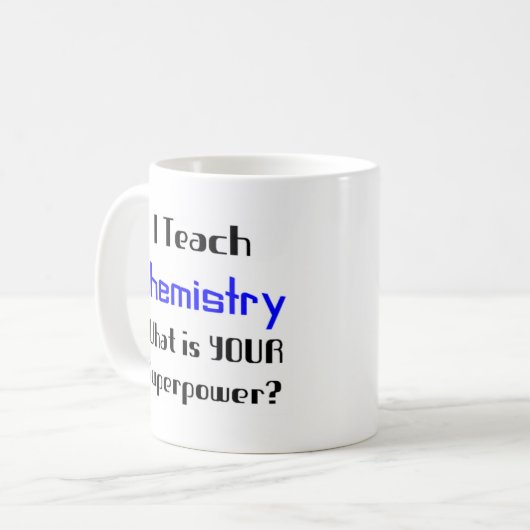 chemistry teach kaffeetasse (Vorderseite Links)