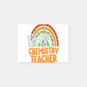 Chemistry Teacher Funny Halloween Costumes Science Post-it Klebezettel