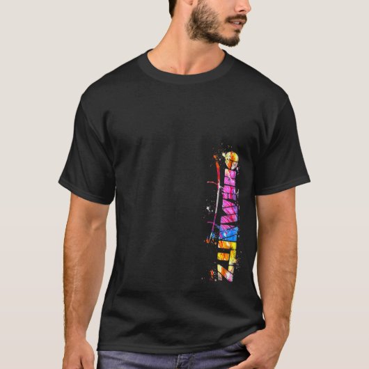 Chemnitz Lettering Souvenir Watercolor Chemnitz T-Shirt (Vorderseite)