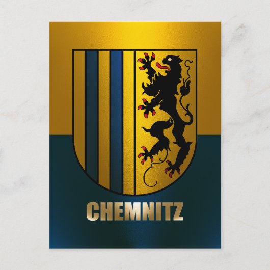 Chemnitz Postkarte (Vorderseite)