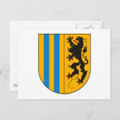 Chemnitz-Wappen Postkarte (Vorne/Hinten)