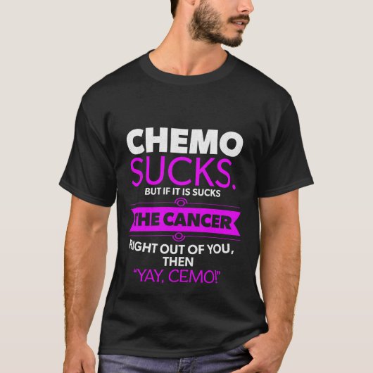 chemo 6 ist zum Kotzen T-Shirt (Vorderseite)