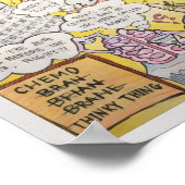 Chemo Brain Poster (Ecke)