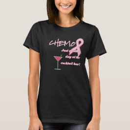 Chemo Brustkrebs-Bewusstseins-T-Shirt T-Shirt