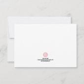 Chemo Cards - Kick B$&! Und Namen nehmen Einladung (Rückseite)