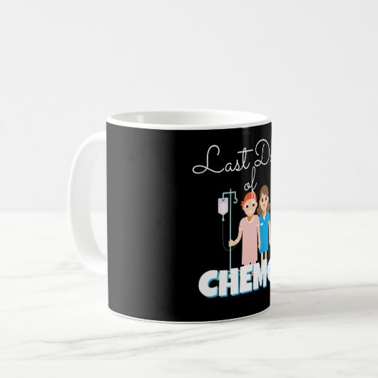 Chemo-Chemo-Krankheit Kaffeetasse (Vorderseite Links)