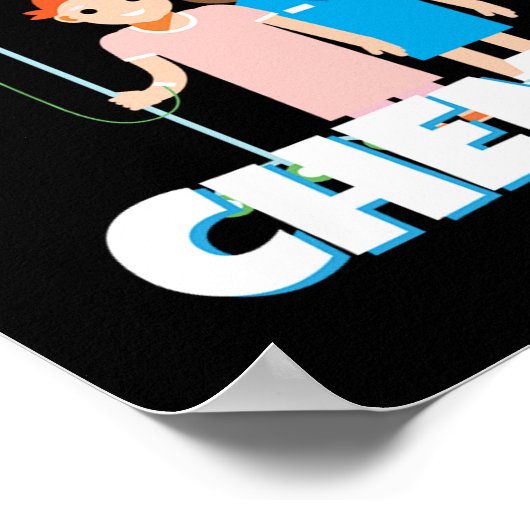 Chemo-Chemo-Krankheit Poster (Ecke)