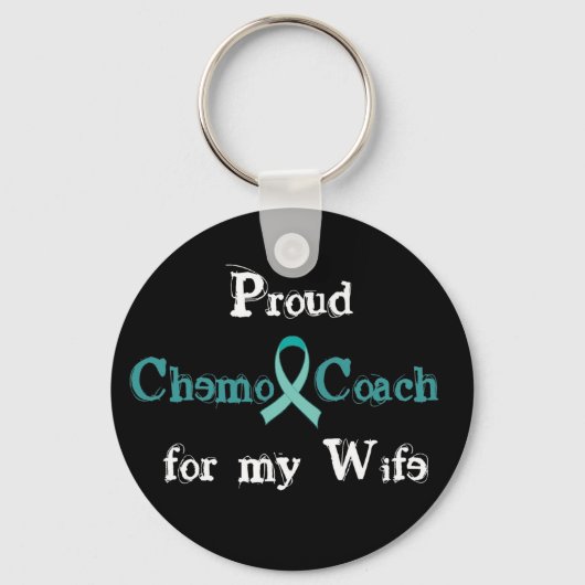 Chemo Coach Ehefrau Schlüsselanhänger (Vorderseite)