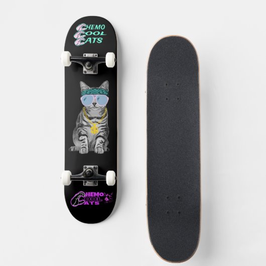 Chemo Cool Cats Skateboard (Vorne)