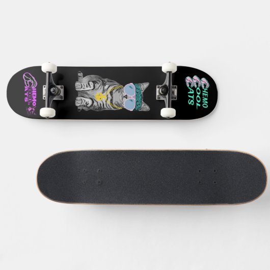 Chemo Cool Cats Skateboard (Horizontal)