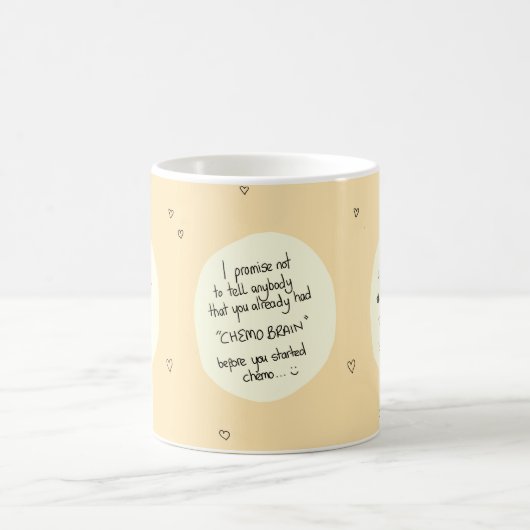 Chemo-Hirnkrebs wird gut Kaffeetasse (Mittel)