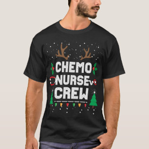Chemo Infusion Nurse Niedliche Weihnachtsgnomes On T-Shirt