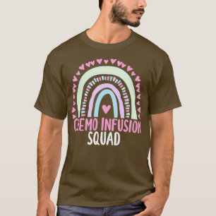 Chemo Infusion Squad Party Matching Womens Appreci T-Shirt