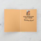 Chemo ist Krebs gemacht Beenden Sie nicht die Kart Karte (Innenseite)