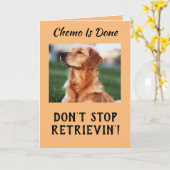 Chemo ist Krebs gemacht Beenden Sie nicht die Kart Karte (Gelbe Blume)