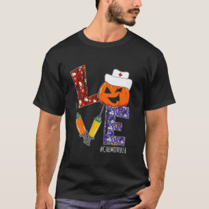 Chemo-Krankenschwester Liebe Krankenpflege Leben H T-Shirt