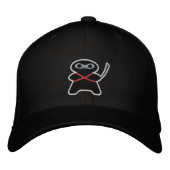 Chemo Ninja Baseball Hat Bestickte Baseballkappe (Vorderseite)