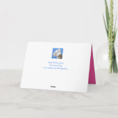 Chemo Queen unterstützen Förderung Karte (Rückseite)