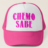 Chemo Sabe Hut im Rosa Truckerkappe (Vorderseite)