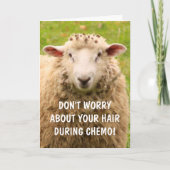 Chemo Support Funny Sheep Karte (Vorderseite)