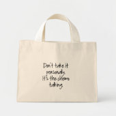 Chemo-Tasche Mini Stoffbeutel (Vorne)