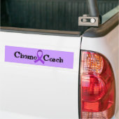 Chemo Zug - violettes Band Autoaufkleber (Auf Lkw)