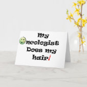 ChemoHair Schwarzes Liter Karte (Gelbe Blume)