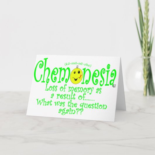 chemoNEON Karte (Vorderseite)