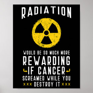 Chemotherapie Krebs Bewusstsein Monat Radiologe G Poster