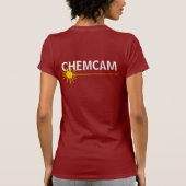ChemRex (Damen, gelber Laser) T-Shirt (Rückseite)