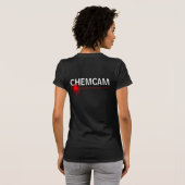 ChemRex (Damen, roter Laser) T-Shirt (Schwarz voll)