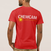 ChemRex (Männer, gelber Laser) T-Shirt (Rückseite)