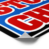 CHEMTRAIL AWARENESS POSTER - STOP CHEMTRAILS! (Ecke)