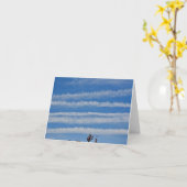 Chemtrail Notecard Karte (Gelbe Blume)