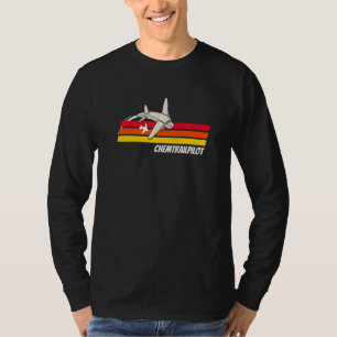Chemtrail Pilot Aluhut Team Verschwörungstheorie T-Shirt