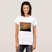 Chemtrail Sonnenuntergang T-Shirt (Vorne ganz)