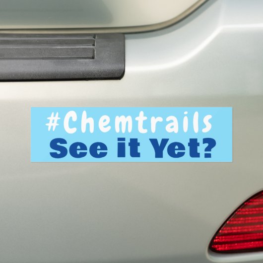 #chemtrails autoaufkleber (Auf Auto)